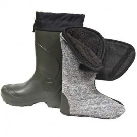 Обувь для зимней рыбалки "Барс" (серые) с манжетой -50С