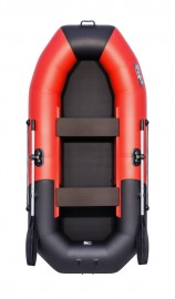 Лодка Таймень N 270 "Комби" красный/черный