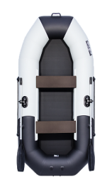 Лодка Таймень N 270 "Комби" светло-серый/черный
