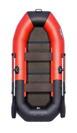 Лодка&nbsp;Таймень N 270 С "Комби" красный/черный