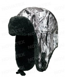 Шапка-ушанка &laquo;Умка&raquo; (алова, изморозь)