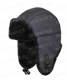 Шапка-ушанка &laquo;Умка&raquo; (нейлон, серый)