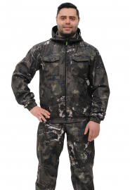 Костюм &laquo;Барс&raquo; (ткань: полофлис, цвет: геометрия хаки) КВЕСТ