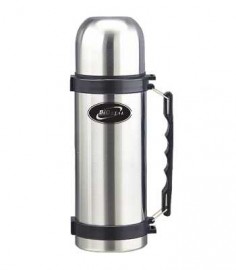 Термос Биосталь NY-1200-2 с узкой горловиной и ручкой, 1.2л (BIOSTAL)