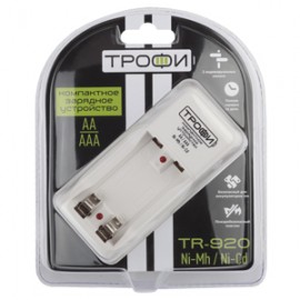 Трофи TR-920 AA компактное+2 HR6 2500mAh (6/24/768)