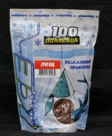 100 поклевок - Прикормка Ice Лещ 500гр