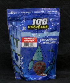100 поклевок - Прикормка Ice Плотва черная 500гр