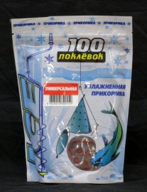 100 поклевок - Прикормка Ice Универсальная 500гр