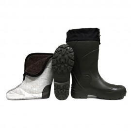 Сапоги (Барс) ЭВА С-031 с манжетой и утеплителем -50С&nbsp;черные