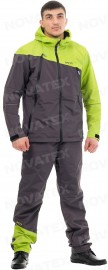 Костюм &laquo;Бейс&raquo; (нейлон, серо-салатовый) PAYER