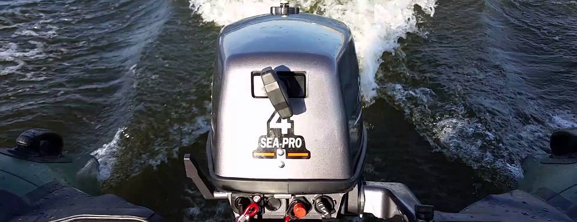 Лодочный мотор sea pro 4-х тактный